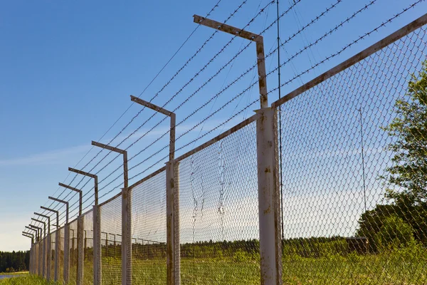 One Side Barbed Wire Fencing in Ahmedabad | Manish Fencing